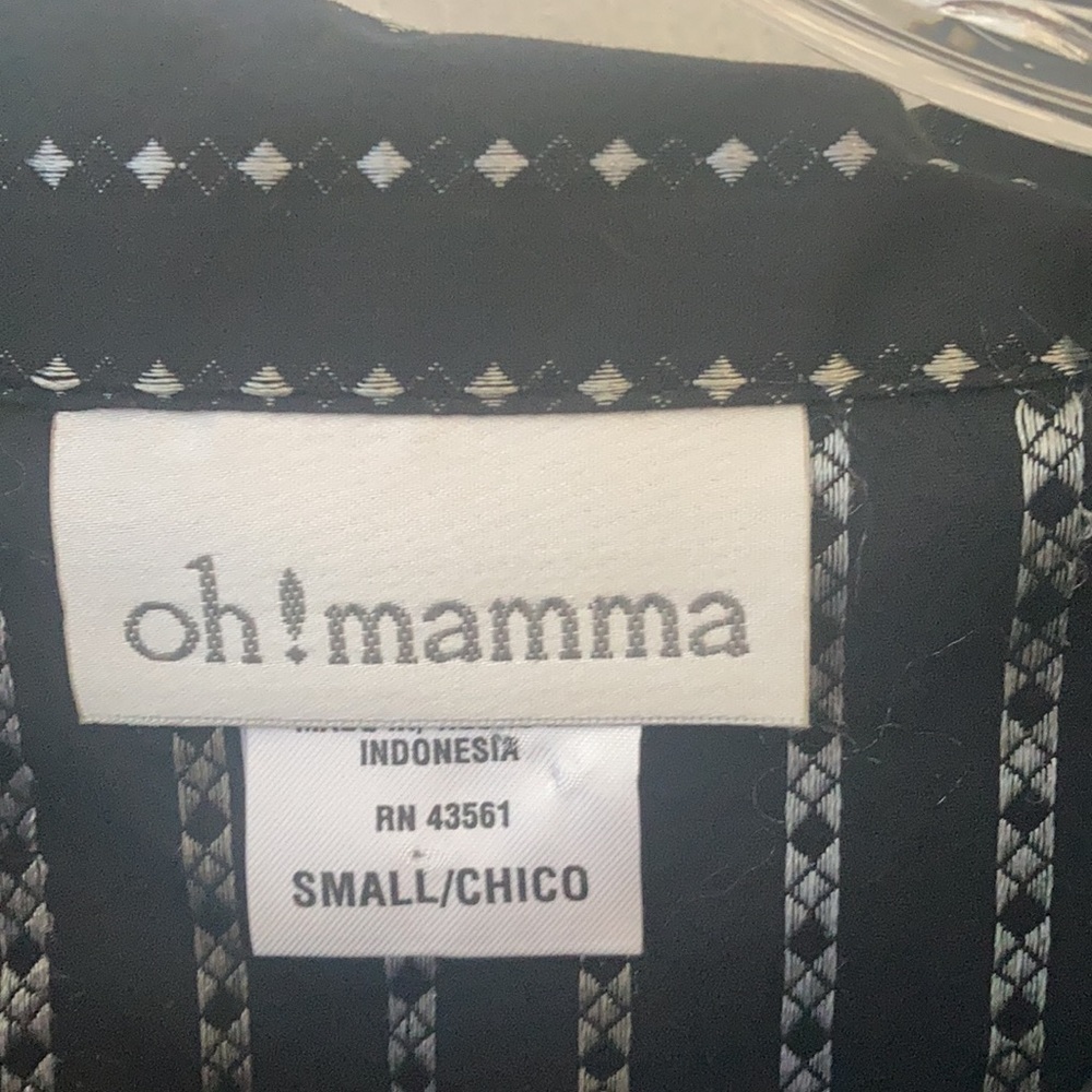 FINAL MARKDOWN Oh mamma maternity blouse small - Picture 3 of 4